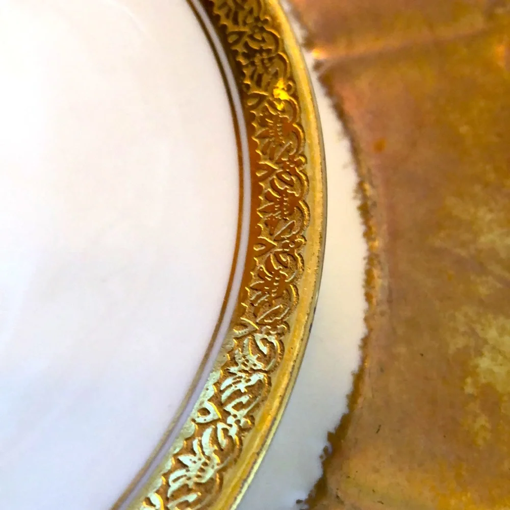 EUC- Nearly Pristine & Rare GDA France Haviland Limoges Calvados Teacup & Saucer - Picture 11 of 14